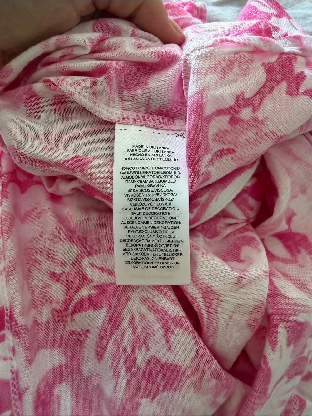 Ralph Lauren Women's Pink Floral Short Pajama Set - Picture 8 of 8